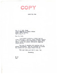 Letter from Senator Langer to M.E. Pool Regarding Indian Matters, April 29, 1944