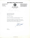 Letter from John Hart to Senator Langer Enclosing an April 7 News Bulletin Regarding the Fort Berthold Health Program, April 23, 1951