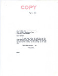 Letter from Senator Langer to Fox et al. Regarding Floyd Montclair’s Representation for Americans Inc., May 11, 1944