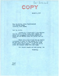 Letter from Senator Langer to Ben Reifel Regarding Trouble from Indian Horses, August 6 1947