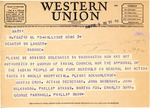 Telegram from John Badbrave et al. to Senator Langer Regarding Unauthorized Delegates, December 3, 1948