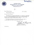 Letter from John Provinse to Senator Langer Regarding a Memorandum about the Garrison Dam-Fort Berthold Settlement, April 15, 1949