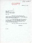 Letter from Senator Langer to James Hall, Sr. Regarding Tribal Resolution and Land Program, February 4, 1959 by William Langer