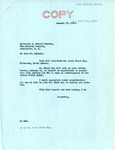 Letter from Senator Langer to J. Howard McGrath Regarding James Black Dog's Request for FBI Investigation of Tribal Funds, January 18, 1952
