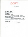 Letter from Senator Langer to Fred Seaton Regarding Petition from Peter Starr, April 22, 1959 by William Langer