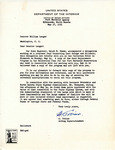 Letter from H. Tobias to Senator Langer Regarding Road to Lost Bridge, May 23, 1951