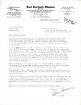 Letter from the Reverend H. W. Case to Senator Langer Regarding Church Relocation Expenses, September 15, 1952