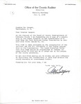 Letter from Arne Tollefson to Senator Langer Regarding Federal Funding for Road Construction, December 2, 1952