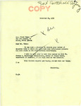 Letter from Senator Langer to Frank O. Homme Regarding Roads on Fort Berthold Reservation, December 22, 1952