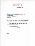 Letter from Senator Langer to John Hamilton Regarding His Correspondence, September 26, 1945