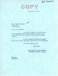 Letter from Edwards to Mondclair Regarding Report from the Commissioner of the US Bureau of Indian Affairs, December 31, 1953