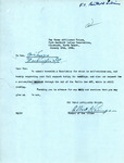 Letter from Albert Simpson to Senator Langer Regarding Mineral Rights on Land Taken Under US Public Law 437, January 15, 1954