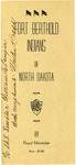 Pamphlet from Floyd Montclair to Senator Langer Regarding the Fort Berthold Indians of North Dakota, June 16, 1945