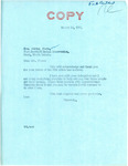 Letter from Senator Langer to Adrian Foote Regarding Meeting with Delegation, March 23, 1955