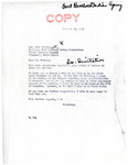Letter from Senator Langer to Carl Whitman Regarding Possible Dates for Meeting in North Dakota, October 25, 1948