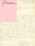 Letter from Carl Whitman Jr. to Senator Langer Regarding Recent Hearings in North Dakota, November 9, 1954