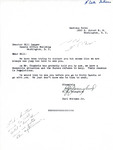 Letter from Ben Youngbird and Carl Whitman Jr. Requesting Meeting, February 1955