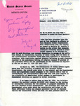 Letter from Wesley D'Ewart to Martin Cross Regarding Tribal Council Election, July 23, 1956