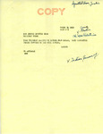 Telegram from Senator Langer to Justin Spotted Bear Responding to March 21 Telegram, March 31, 1952