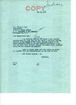 Letter from Senator Langer to Dillon S. Myer Regarding Ruby Fox Enrollment Issue, May 19, 1952