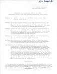 Three Affiliated Tribes Tribal Council Resolution Regarding Per Capita Payments, Passed May 13, 1954