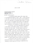 Letter from Senator Langer to Herbert Brownell Regarding Indian Claims Commission, July 16, 1956