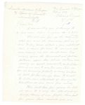 Letter from Primrose Morgan to Senator Langer Regarding US Senate Bill 2151, March 1956
