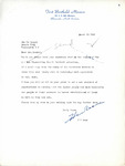 Letter from the Reverend H. W. Case to Senator Langer Regarding US House Joint Resolution 11, March 25, 1949