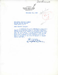 Letter from Ralph H. Case to Senator Langer Regarding US House Joint Resolution 33, November 18, 1949