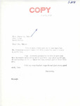 Letter from Senator Langer to Anson Baker Informing Him that US Senate Bill 2151 is now US Public Law, June 5, 1956