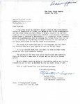 Letter from Martin Cross to Senator Langer Enclosing Transcripts of Notes from July 15-17 Meeting, August 10, 1954