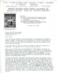 Letter from John Hamilton to Senator Langer Regarding President Grant's Indian Policy, October 27, 1945