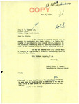 Letter from Irene Martin for Langer to H. E. Gierke Regarding Situation at Forth Berthold, June 27, 1950