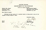 Letter from Ben Reifel to Senator Langer Regarding Outline of Contract, The United States of America with the Three Affiliated Tribes of Fort Berthold Reservation, September 24, 1947