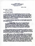 Letter from Felix Cohen to Joseph O'Mahoney Regarding Possible Impacts of House Amendments to US House Resolution 5400, March 4, 1946