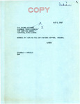 Telegram from Senator Langer to George Gillette Regarding Per Capita Payments for Minors, May 8, 1948