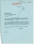 Letter from Senator Langer to John B. Hart Regarding Employment of Tribal Members, July 18, 1956