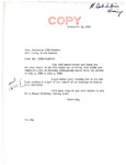 Letter from Senator Langer to Benjamin Killsthunder Regarding Juvenile Delinquency Cases, December 21, 1954