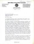 Letter from John B. Hart to Senator Langer Regarding Illegitimacy Cases on the Fort Berthold Reservation, December 17,1954