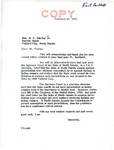 Letter from Senator Langer to H. F. Gierke, Jr. Regarding Law Enforcement Jurisdiction on North Dakota Reservations, February 25, 1955