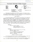 Governor's Interstate Indian Council Newletter Regarding John B. Hart's Efforts to Arrange Off-Reservation Employment of North Dakota Tribal Members, September 28, 1950