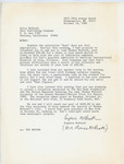 Letter from Eugenia McGrath to Alice McGrath Regarding Loaning Money to Thomas McGrath, October 18, 1989