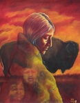 Woman of the Sacred Buffalo by Kathy (Elk Woman) Whitman