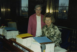 Rosemarie Myrdal at her House Desk