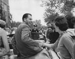 Former Vice President Richard Nixon on Campus, 1965 by Colburn Hvidston III