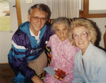 Governor George Sinner, First Lady Jane Sinner, and Rosie Greis, 1992