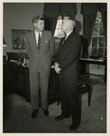 President John F. Kennedy and John Hove, 1963 by Dan Lewis