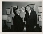 Vice President Lyndon Johnson and John Hove, 1963