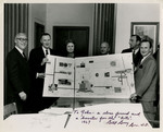 John Hove with Governor Bill Guy and others, 1967