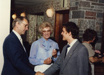 Governor George and Jane Sinner with a Resident from West Berlin, 1986